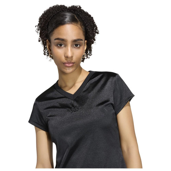 Adidas Γυναικεία κοντομάνικη μπλούζα Seasonal Essentials Satin T-Shirt